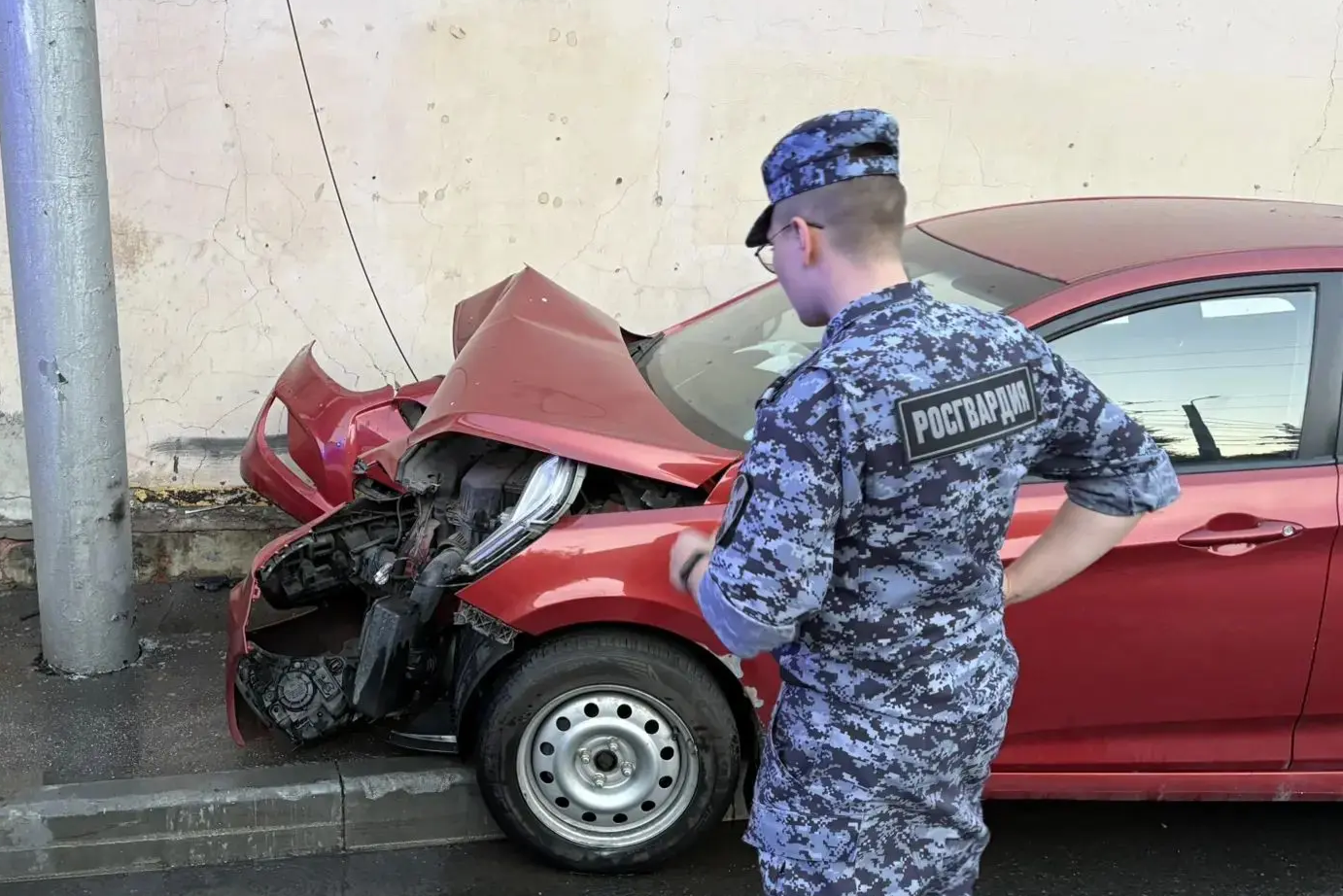 В Саратове автоледи попала в ДТП из-за сердечного приступа